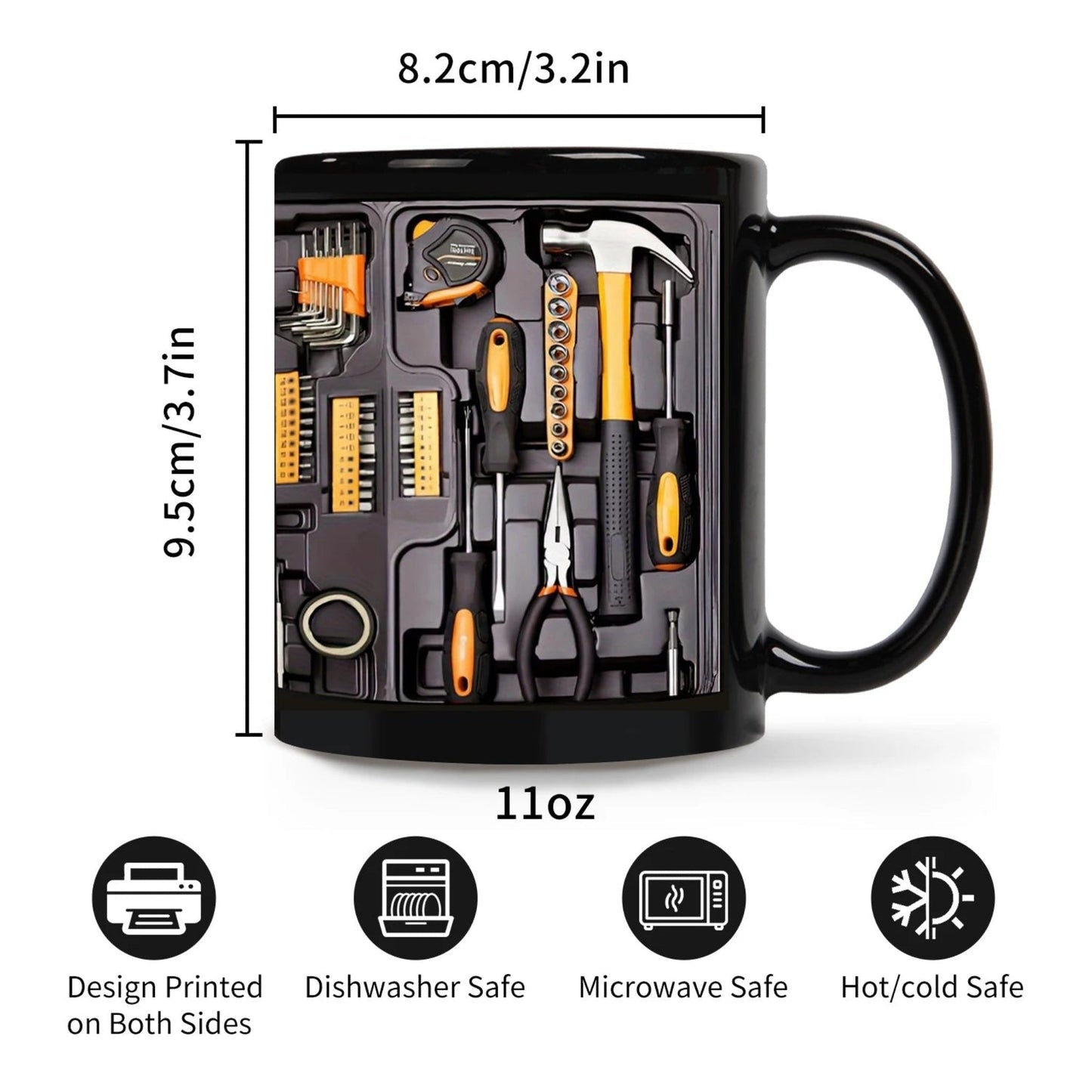BoltMaster Mug | Toolbox Design, Durable Ceramic 6