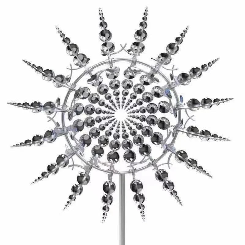 BreezeBallet Wind Spinner | Weatherproof Metal, Mesmerizing Motion 4