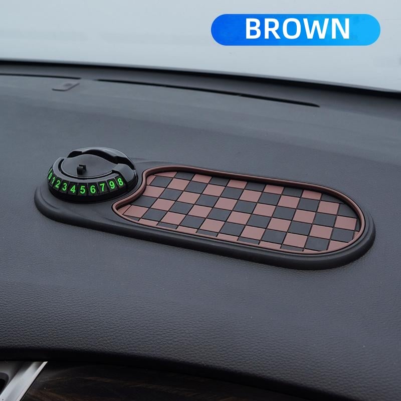 Caro Dashboard Mat | Multi-Functional Organizer, Non-Slip PVC 8