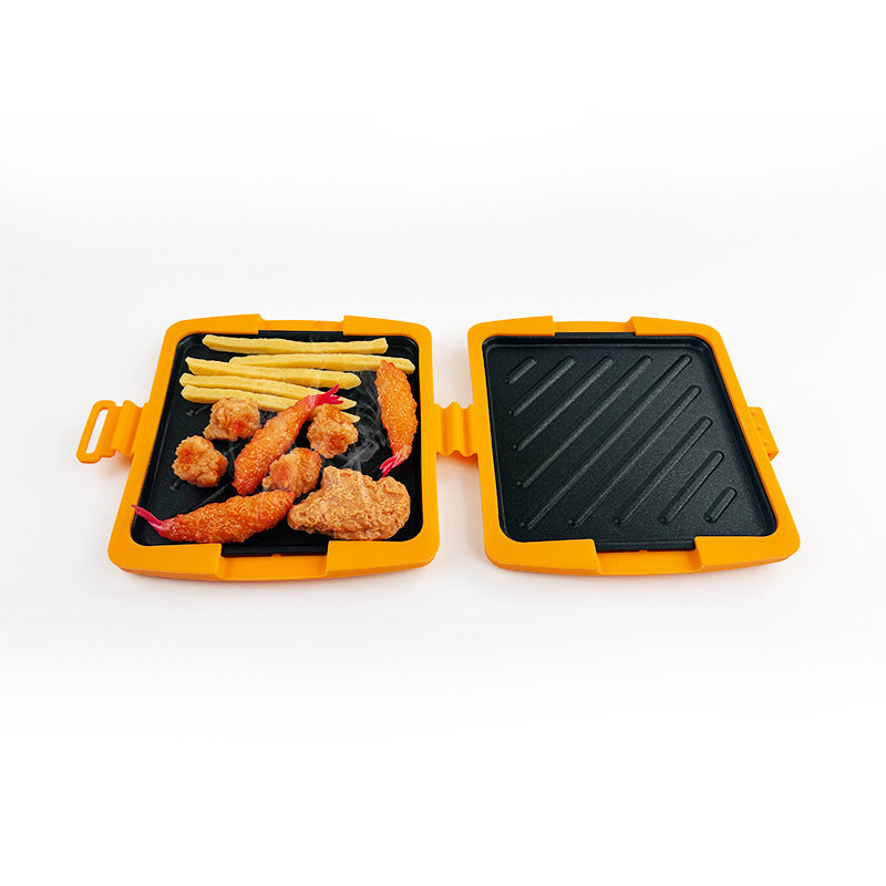 Milo Sandwich Maker | Food-Grade Non-Stick, Microwave Safe 9