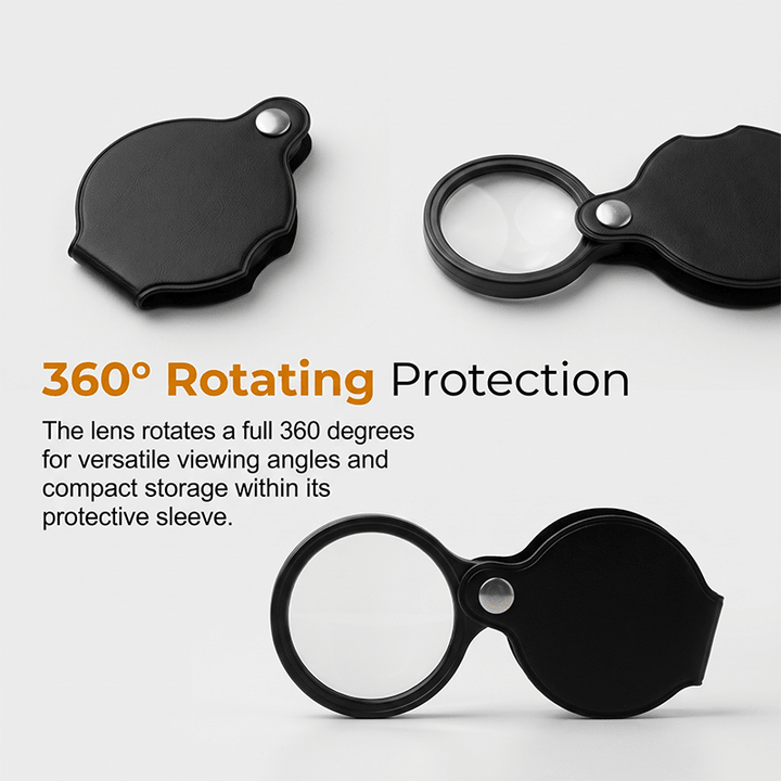 15X Pocket Magnifier Folding Protective Case Product Image 09
