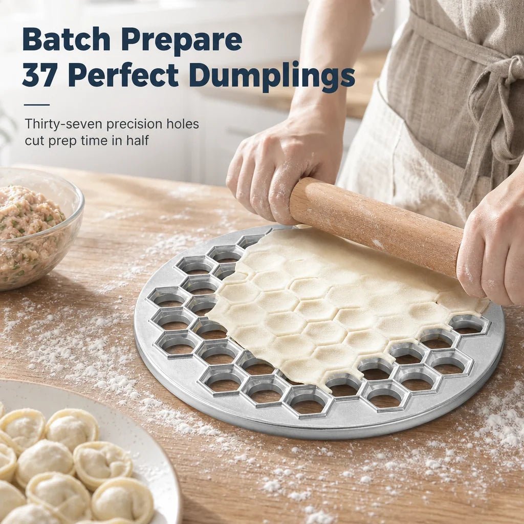 37 Hole Aluminum Dumpling Mold Product Image 02