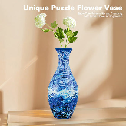 3D Puzzle Flower Vase Kit Product Image 02