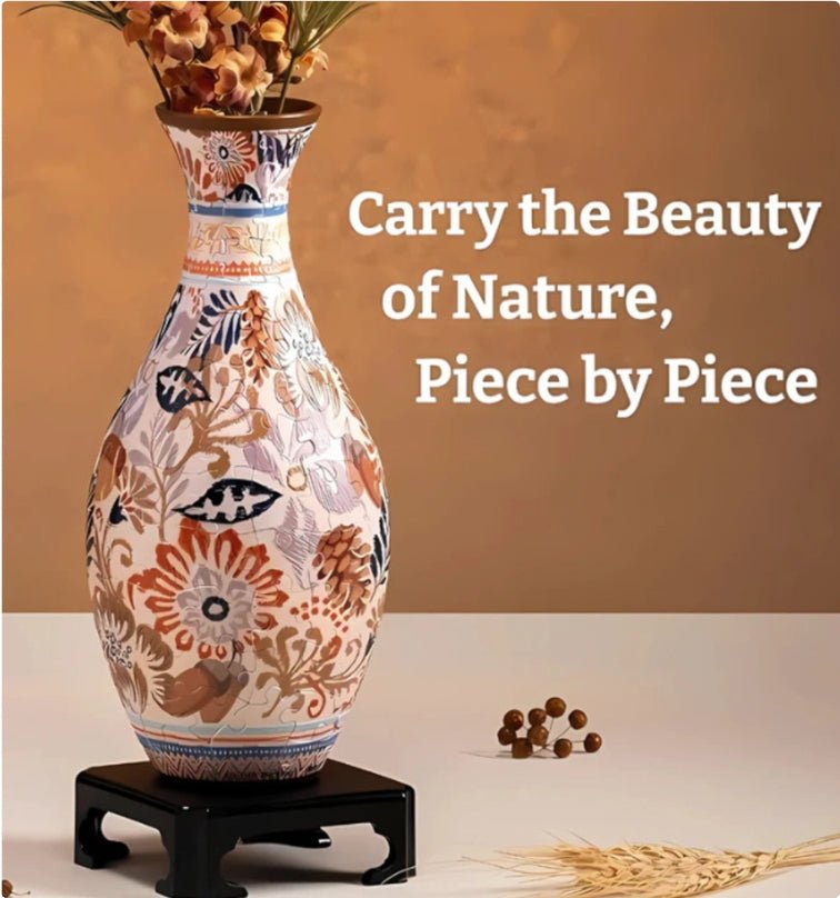 3D Puzzle Flower Vase Kit Product Image 04