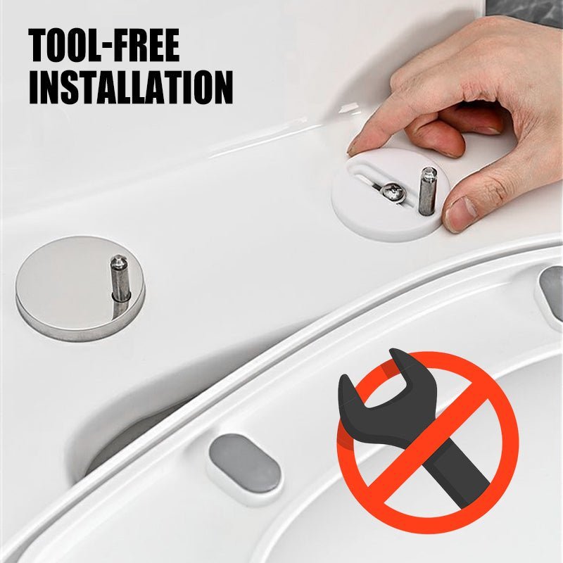 AquaBolt Pro Toilet Seat Screws | Heavy-Duty 304 Stainless Steel, Rust-Resistant Bolts 4