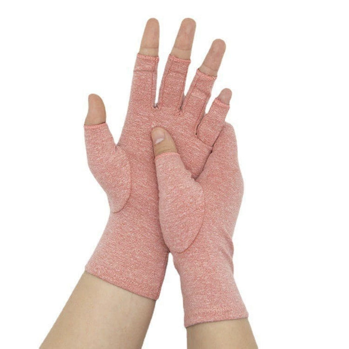 Astra Compression Gloves | Gentle Support for Arthritis, Open-Finger Design 10