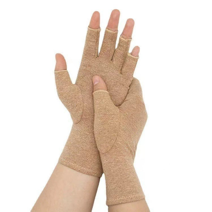 Astra Compression Gloves | Gentle Support for Arthritis, Open-Finger Design 8