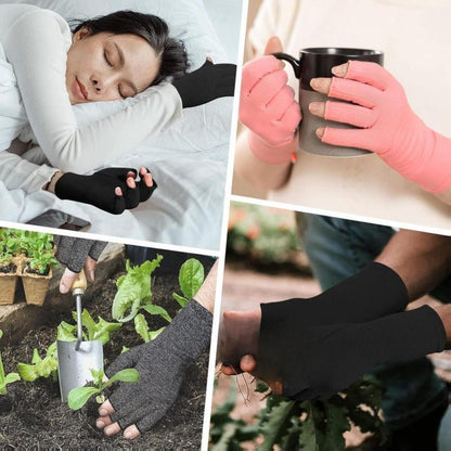 Astra Compression Gloves | Soft Cotton-Spandex for Arthritis Pain Relief 5