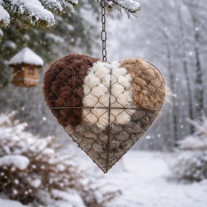 Ava Birdhouse | Soft Alpaca Fiber Sanctuary for Birds 0