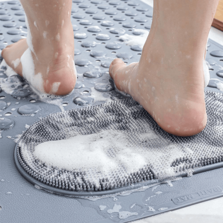 BatheSafe Bath Mat | Non-Slip, High-Traction Vinyl for Bathroom Safety 1