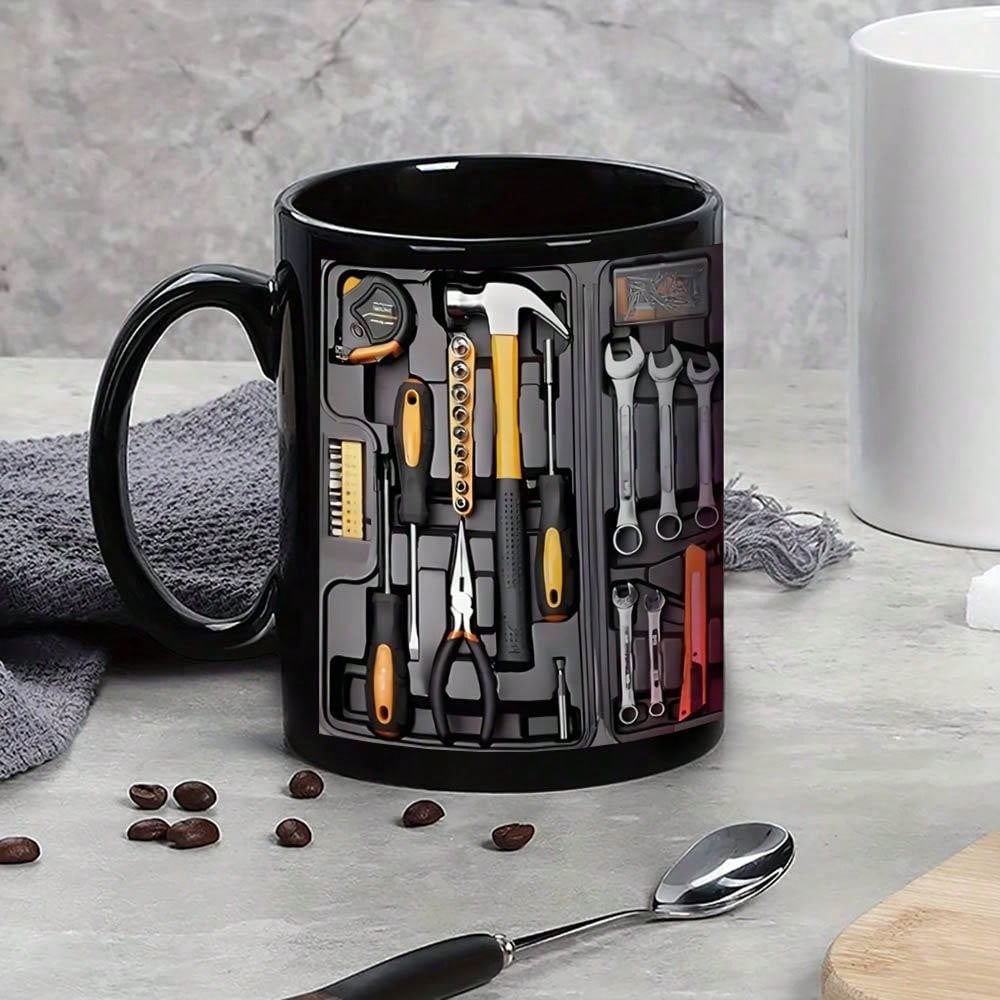 BoltMaster Mug | Toolbox Design, Durable Ceramic 1