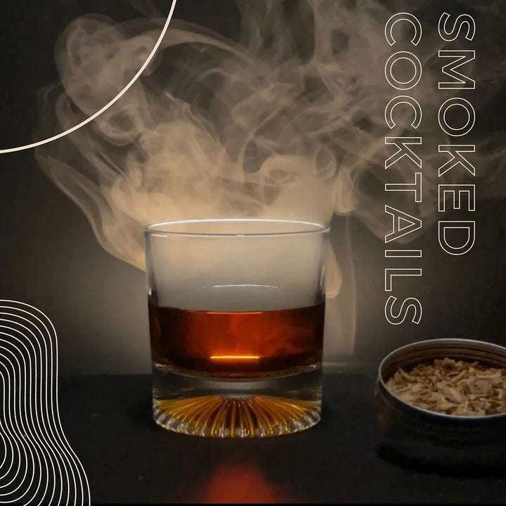 Bourbon Infusion Smoker Kit | 8 Flavor Cocktail Smoker for Old Fashioneds 2