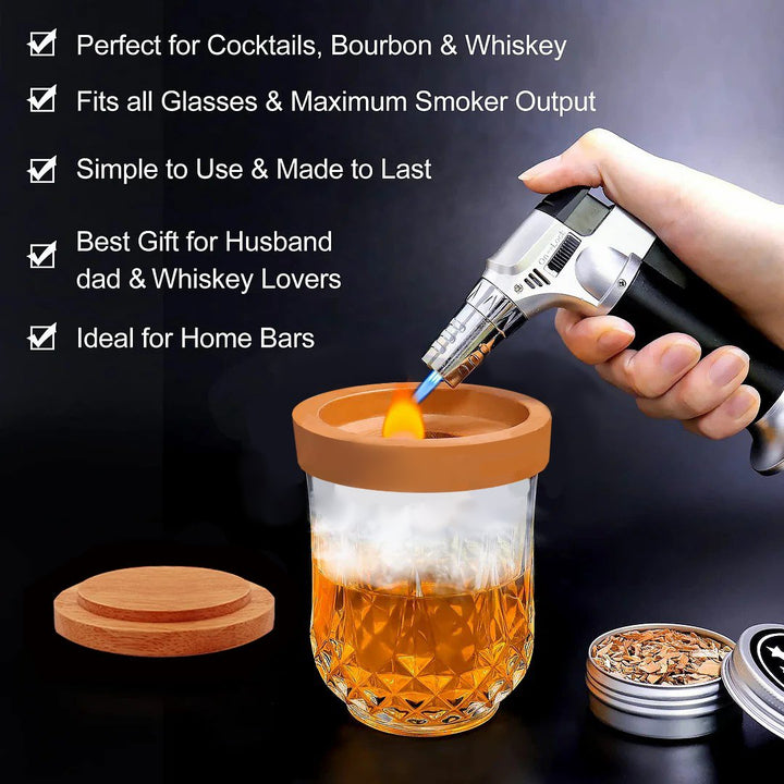 Bourbon Infusion Smoker Kit | 8 Flavor Cocktail Smoker for Old Fashioneds 5
