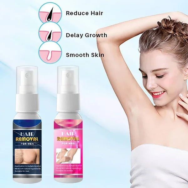 Breezy Hair Removal Spray | Fast-Acting Depilatory for Men 1