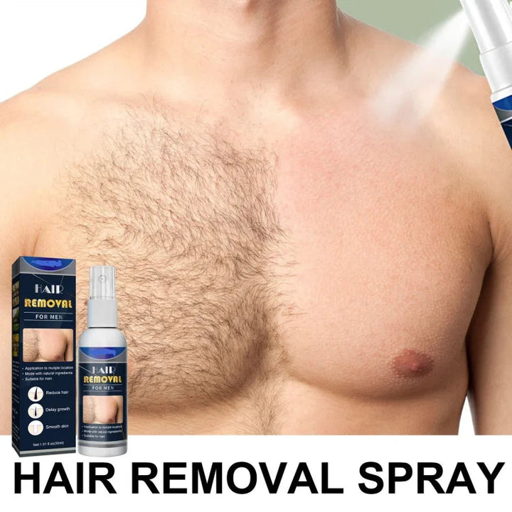 Breezy Hair Removal Spray | Fast-Acting Depilatory for Men 2