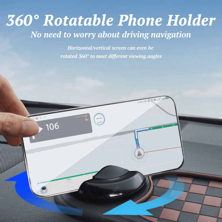 Caro Dashboard Mat | Multi-Functional Organizer, Non-Slip PVC 4
