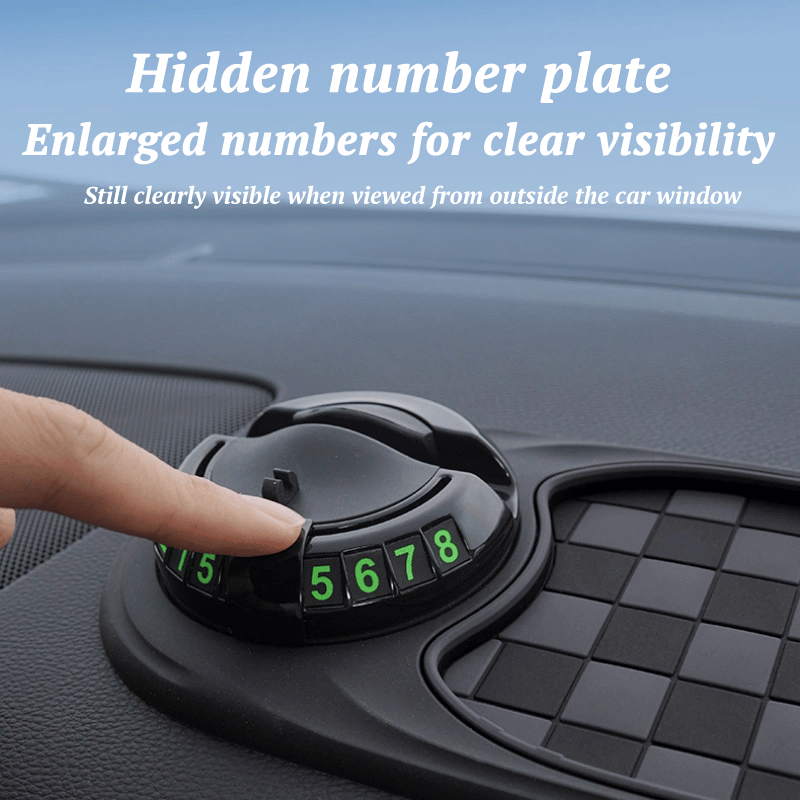 Caro Dashboard Mat | Multi-Functional Organizer, Non-Slip PVC 6