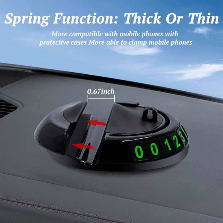 Caro Dashboard Mat | Multi-Functional Organizer, Non-Slip PVC 7