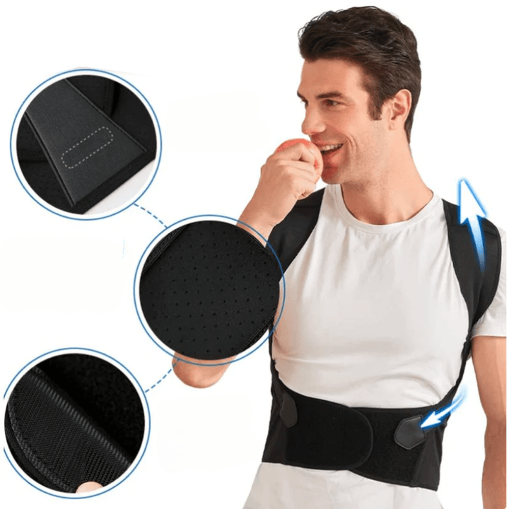 Cerviless Pro Back Brace | Discreet Posture Corrector for Comfort 2