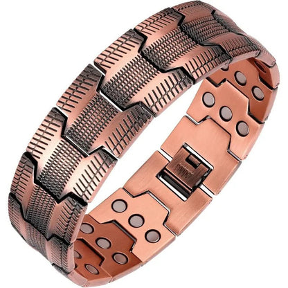 Cobra Magnetic Bracelet | 99.99% Pure Copper, Magnetic Therapy for Wellness 0