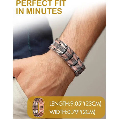 Cobra Magnetic Bracelet | 99.99% Pure Copper, Magnetic Therapy for Wellness 2