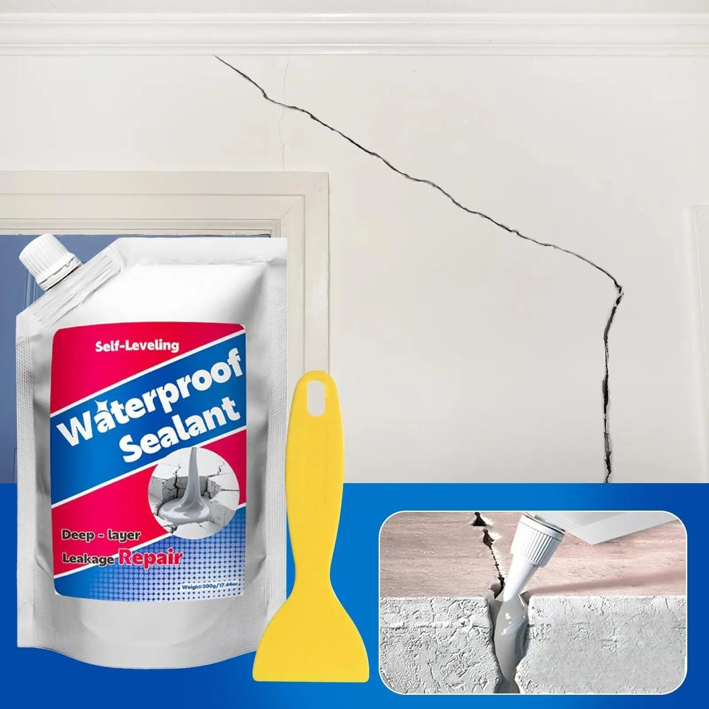 CrestSeal Concrete Sealer | All-Weather Waterproof Protection for Driveways, Patios, and Basements 0