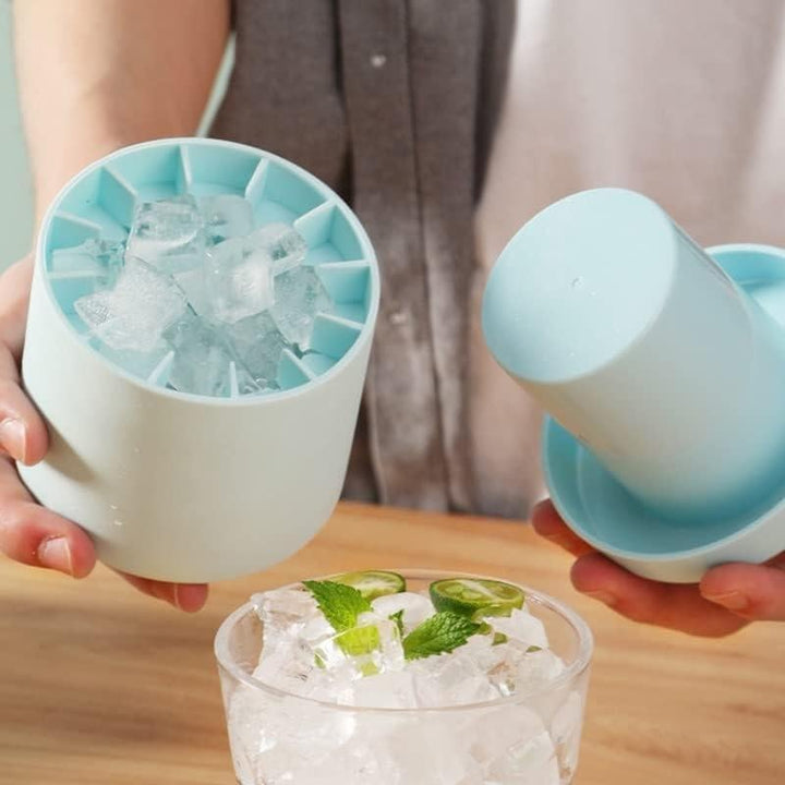 Crisp Ice Cube Mold | Easy-Pop Silicone Ice Cube Tray 2