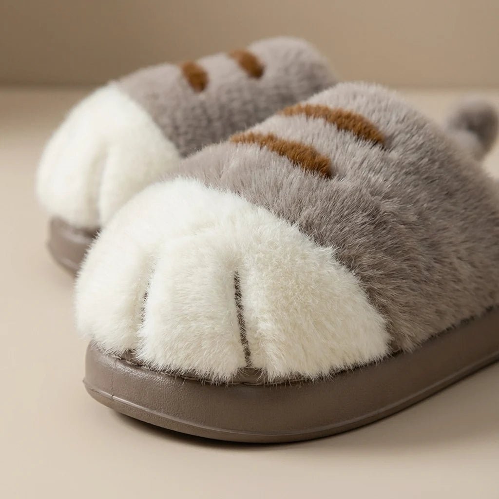 Cuddle Cat Paw Slippers | Ultra-Plush, Warm Comfort for Women 6