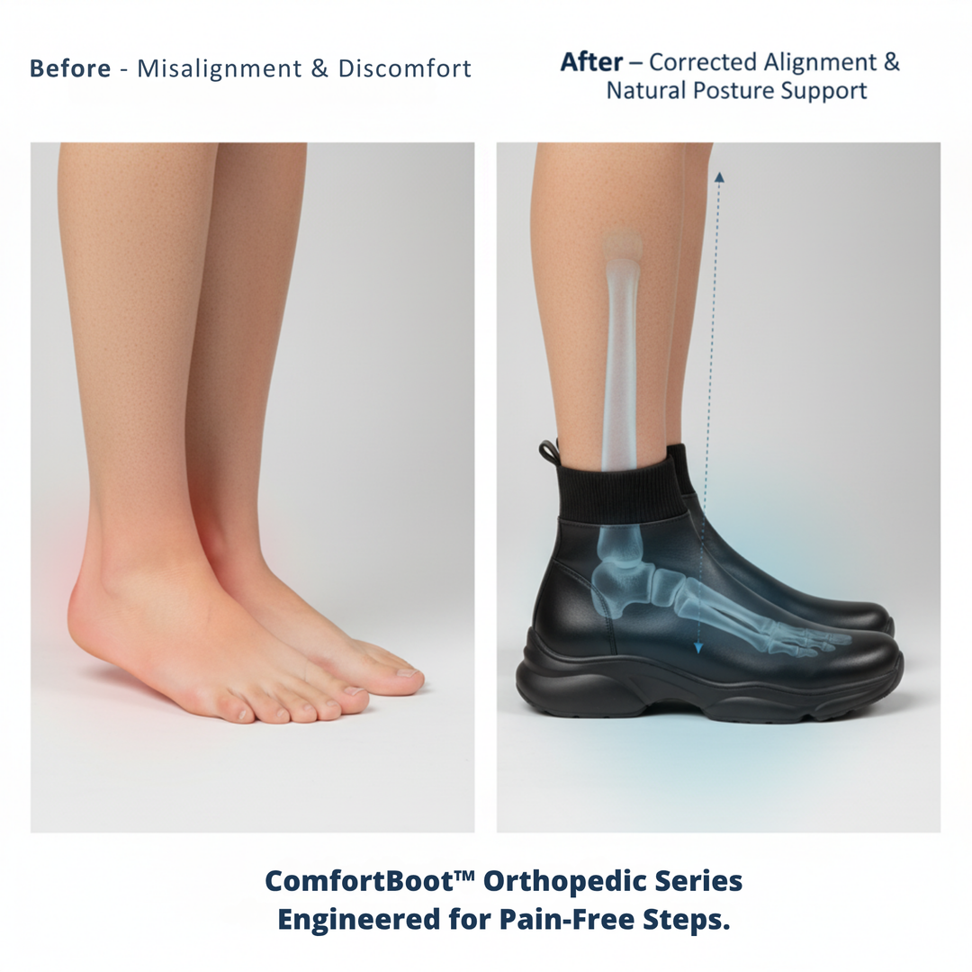 Cura Orthopedic Boots for Women | Built-In Alignment, Non-Slip Sole 2