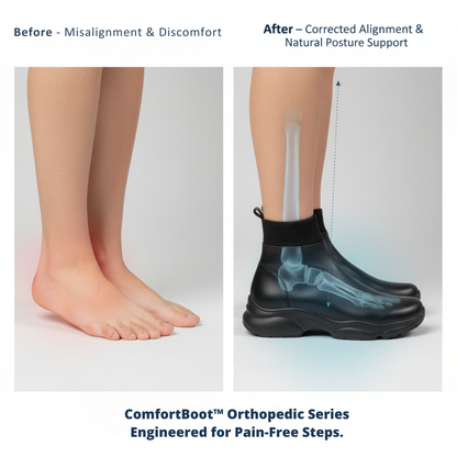 Cura Orthopedic Boots for Women | Built-In Alignment, Non-Slip Sole 2