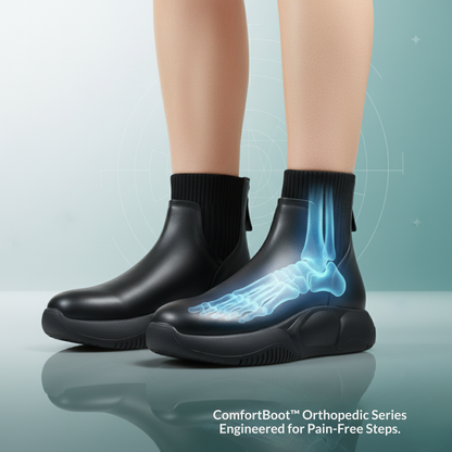Cura Orthopedic Boots for Women | Built-In Alignment, Non-Slip Sole 4