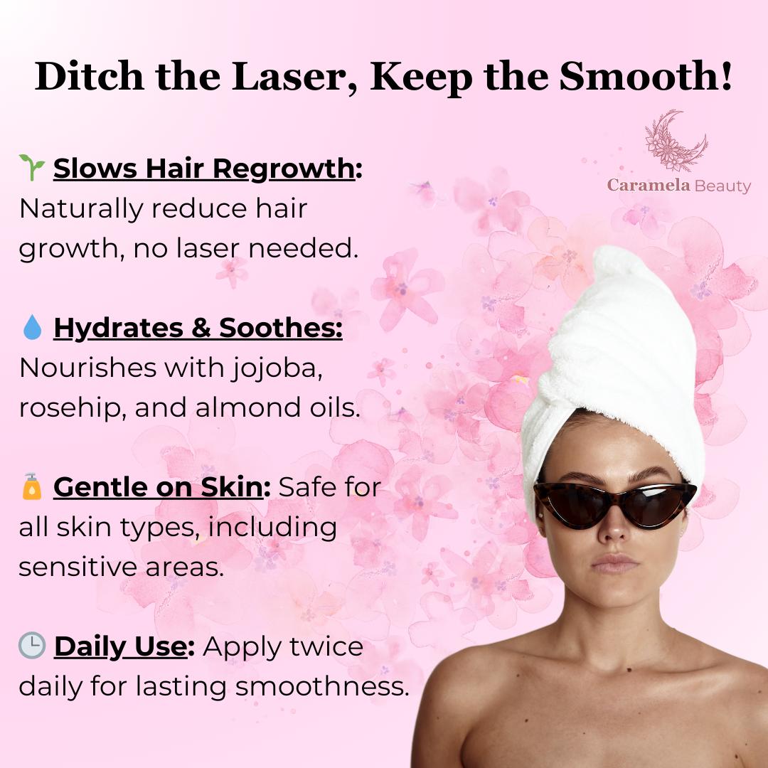 Cypress Smooth Oil | Natural Hair Growth Inhibitor, Gentle Formula 1
