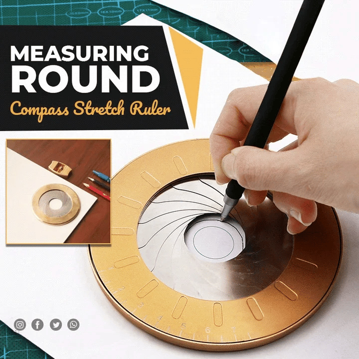 Dura Circle Maker | Precision Drawing Tool, Aluminum Alloy, Lightweight 0