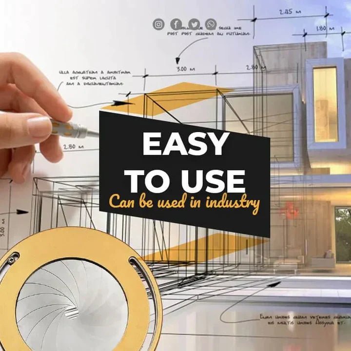 Dura Circle Maker | Precision Drawing Tool, Aluminum Alloy, Lightweight 2