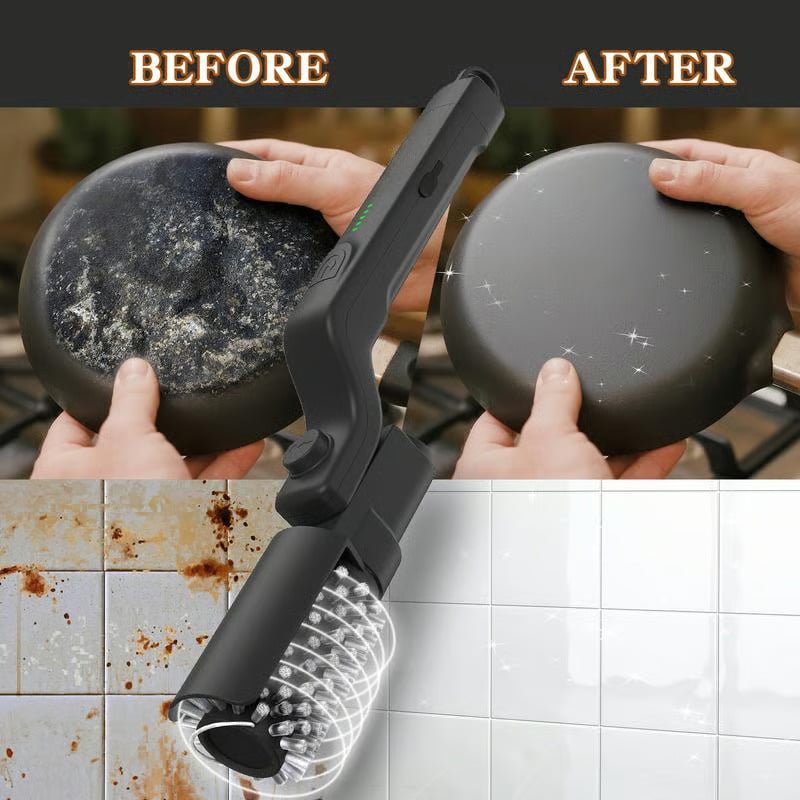 Elektra Grill Brush | Cordless Motorized Grill Cleaner Brush with Ergonomic Design 4