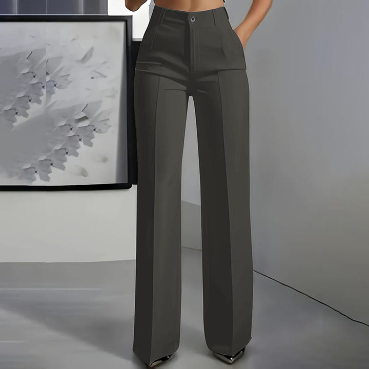 Elysia Palazzo Pants | High-Waisted, Flowy Black Trousers for Women 11