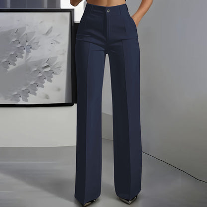 Elysia Palazzo Pants | High-Waisted, Flowy Black Trousers for Women 13