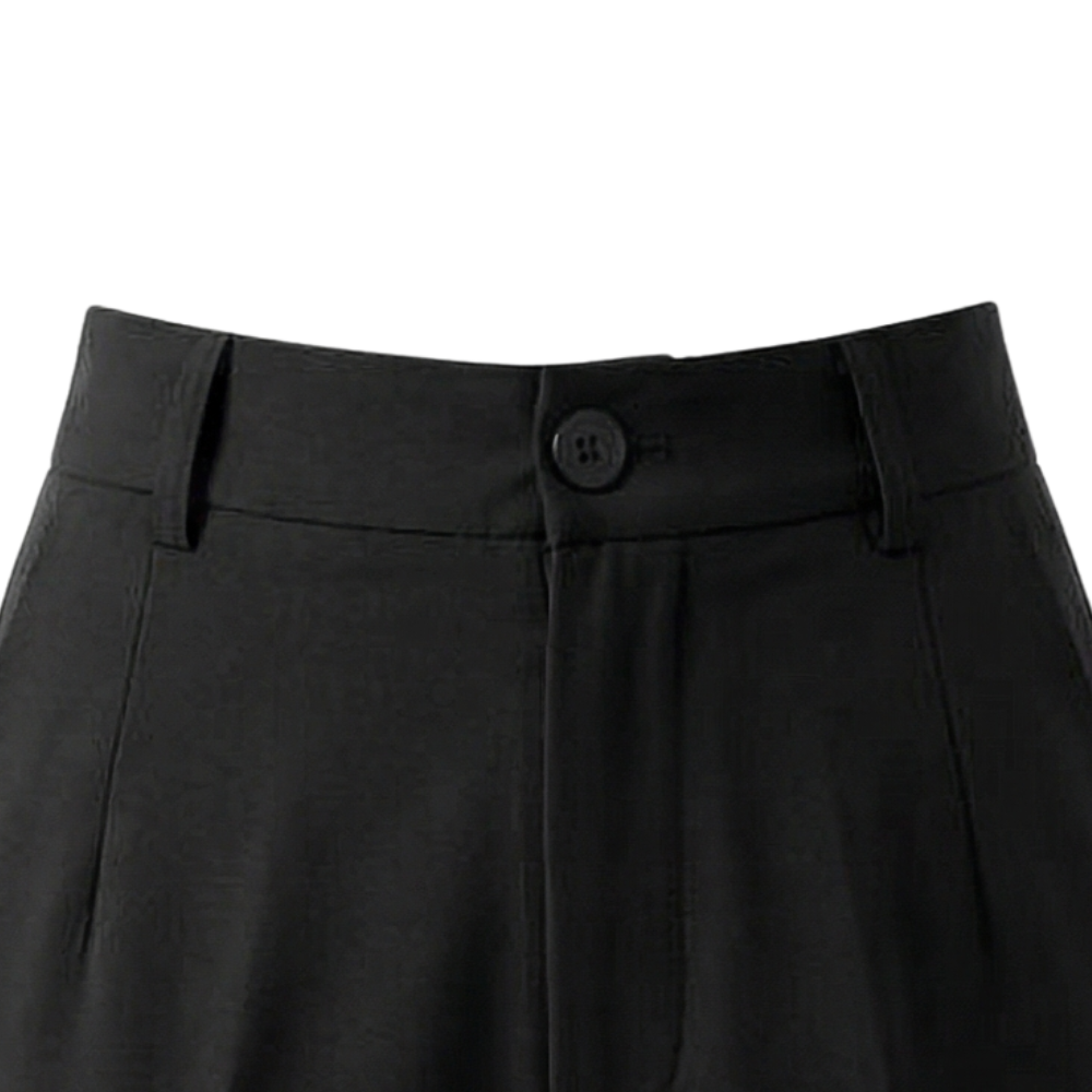 Elysia Palazzo Pants | High-Waisted, Flowy Black Trousers for Women 7