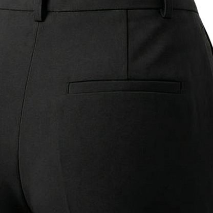 Elysia Palazzo Pants | High-Waisted, Flowy Black Trousers for Women 8
