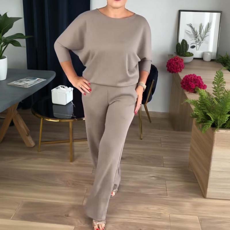 Elysian Women's Lounge Set | Soft Cardigan, Chic Top & Comfortable Pants 7