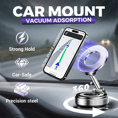 Falco Car Phone Holder | Foldable Magnetic Mount for Smartphones 1