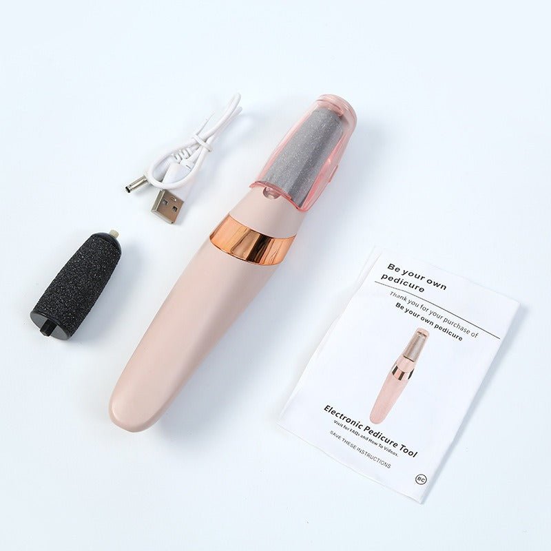 Fino Foot Care Device | Waterproof, Dual Roller Exfoliation 1