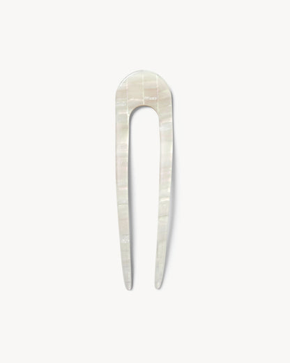 Fleur Hair Pin | Hand-Sculpted Italian Acetate, Classic French Style 0
