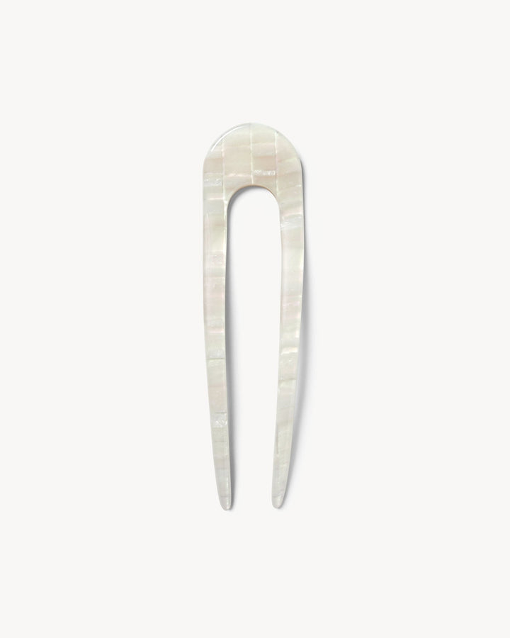 Fleur Hair Pin | Hand-Sculpted Italian Acetate, Classic French Style 0