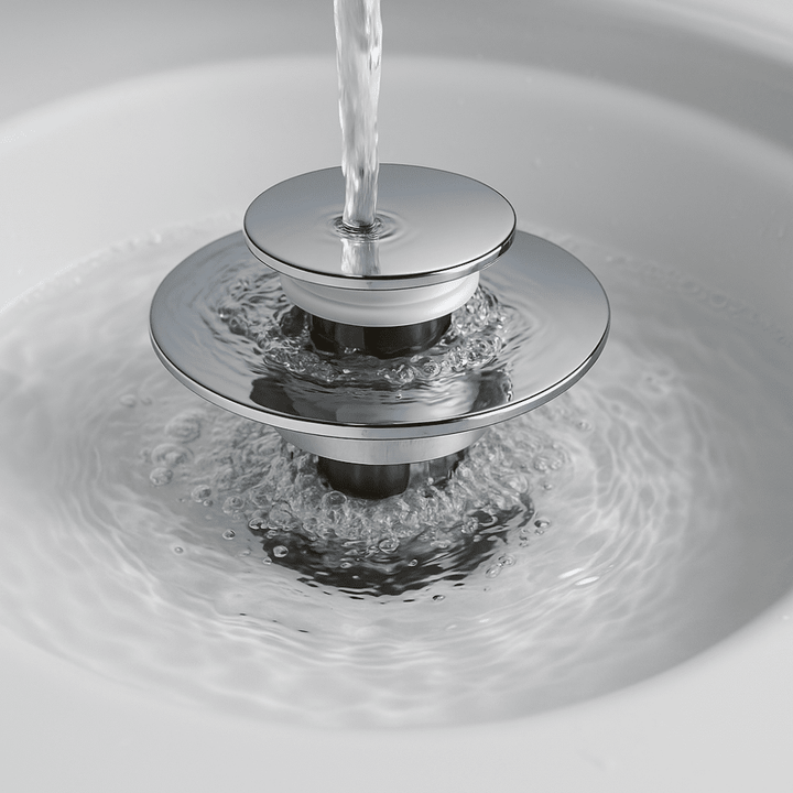 Forte Sink Drain Stopper | Stainless Steel, Premium Copper, Clog Prevention 0