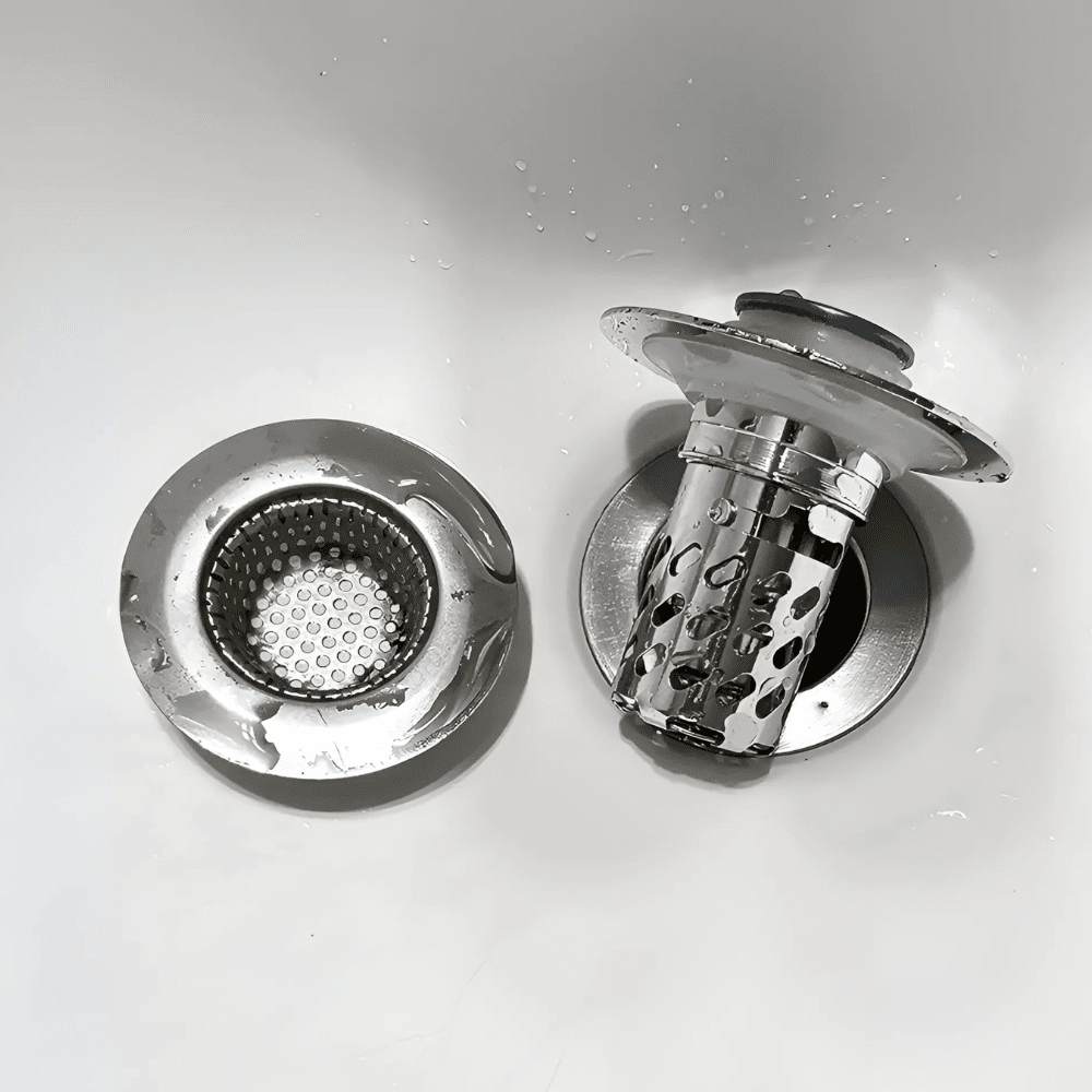 Forte Sink Drain Stopper | Stainless Steel, Premium Copper, Clog Prevention 4