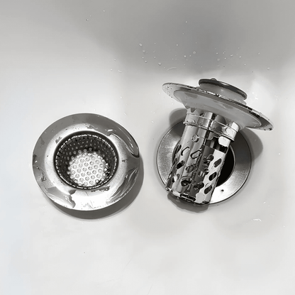 Forte Sink Drain Stopper | Stainless Steel, Premium Copper, Clog Prevention 4