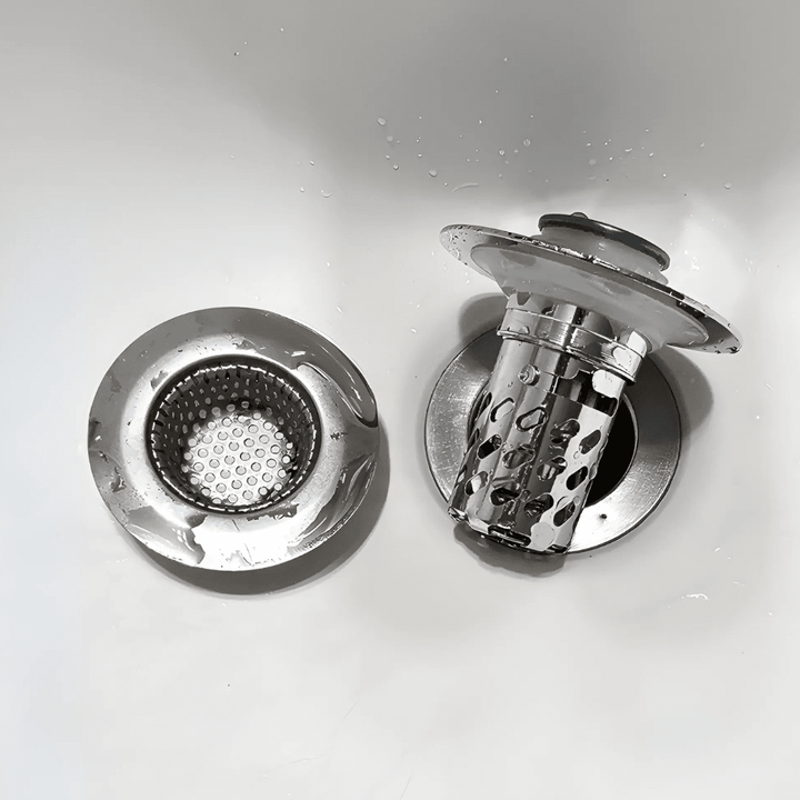Forte Sink Drain Stopper | Stainless Steel, Premium Copper, Clog Prevention 4