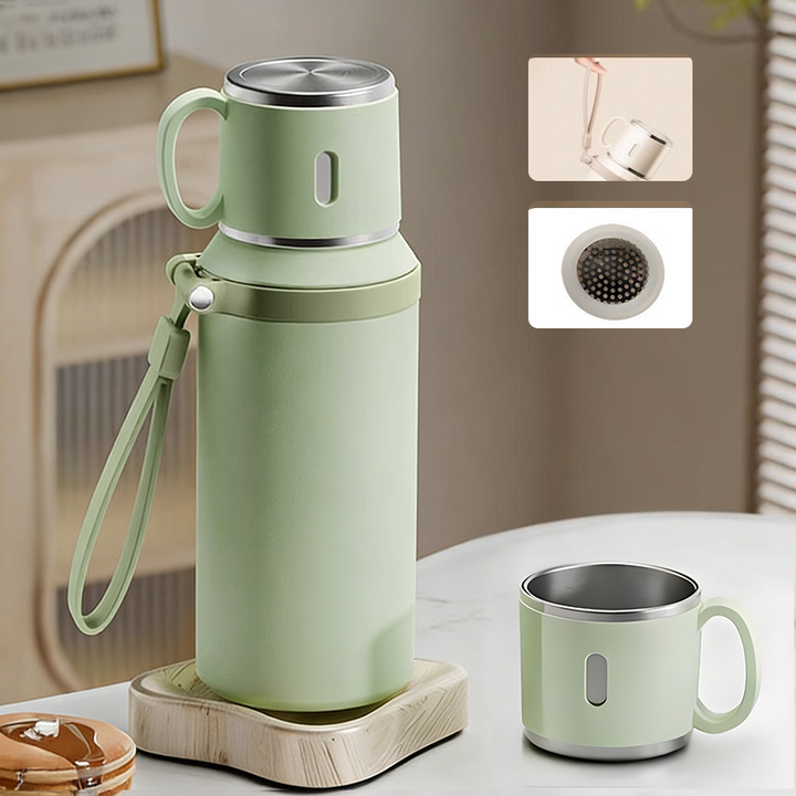 Frost Water Bottle | Stainless Steel, Vacuum-Sealed, Leak-Proof, 600ml 10