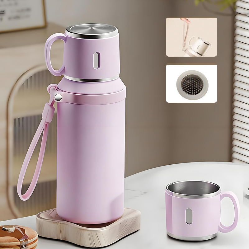 Frost Water Bottle | Stainless Steel, Vacuum-Sealed, Leak-Proof, 600ml 12